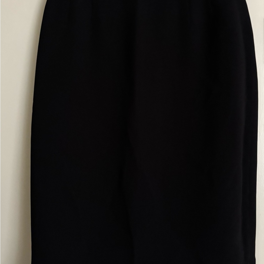 Kasper Classic Black Midi Pencil Skirt